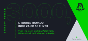 Dárkový poukaz 3000 Kč